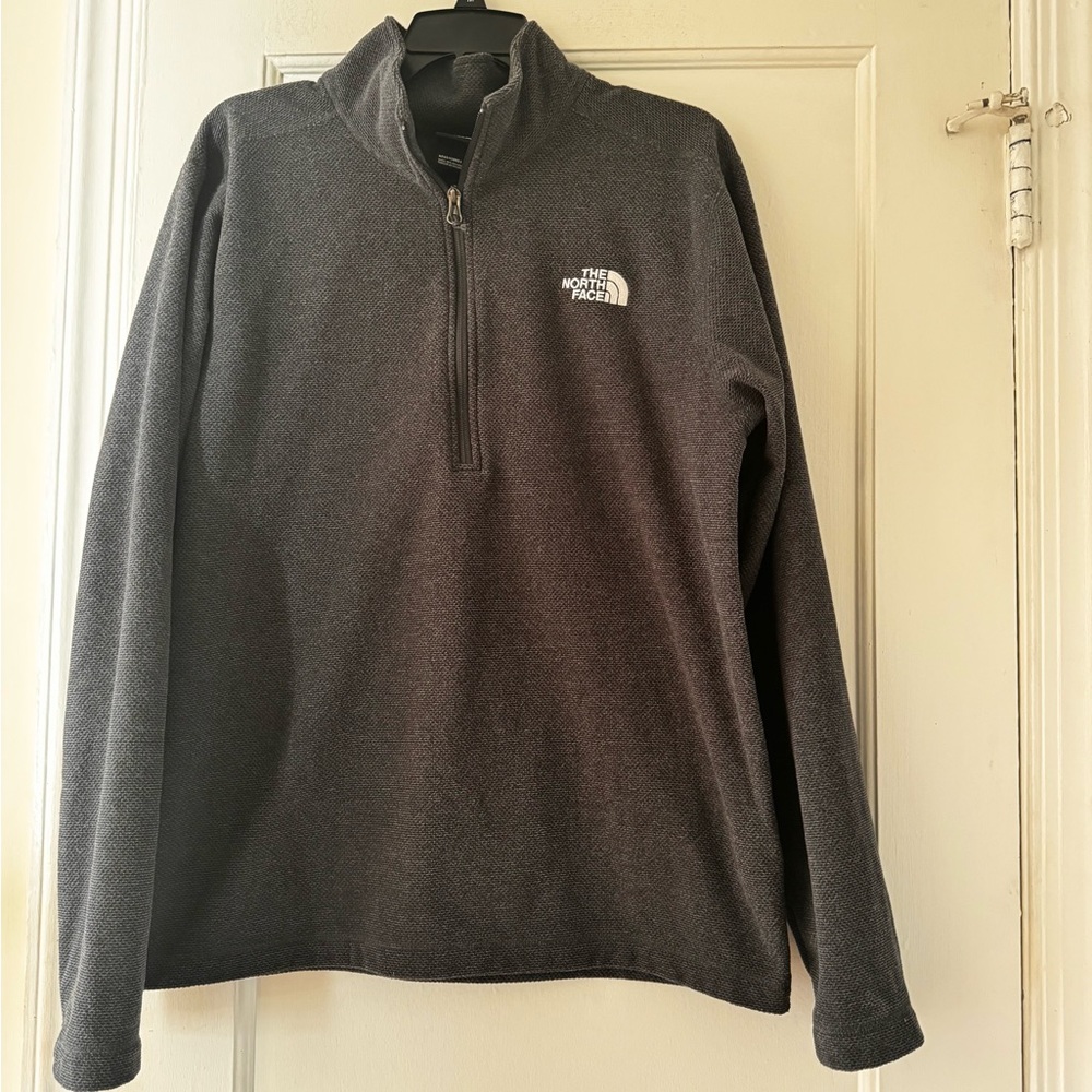 The North Face Gray Quarter-Zip Pullover